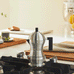 Pulcina Coffee maker - 6 cup, black - des. Michele de Lucchi (made by Alessi)