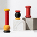 Twergi Grinder - red - des. Ettore Sottsass for Alessi