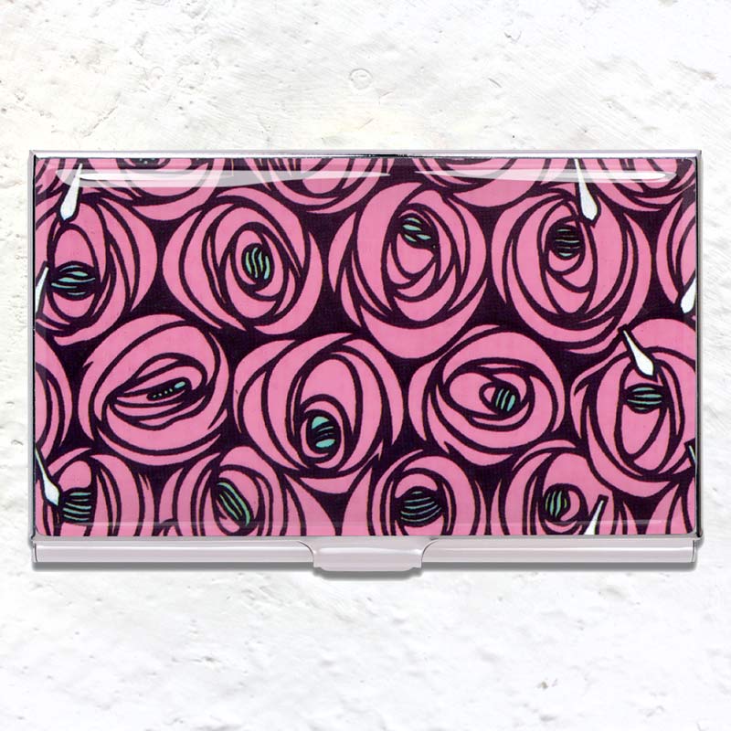 Roses card case (des. Charles Rennie Macintosh)