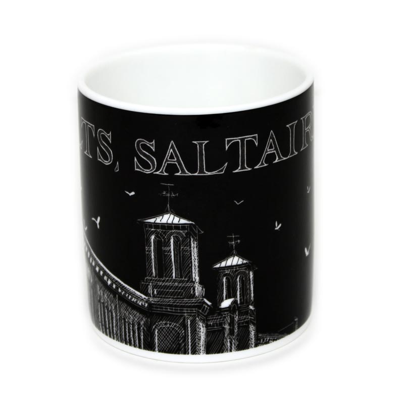 Salts Mill Mug with artwork by Simon Palmer