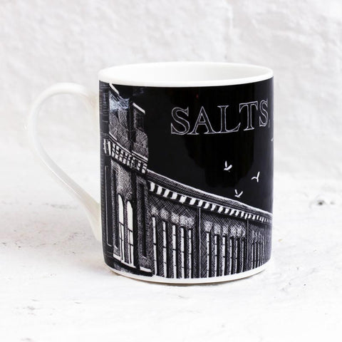 Salts Mill Mug with artwork by Simon Palmer
