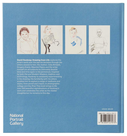 David Hockney: Drawing from Life (1st edition hardcover exhibition catalogue)