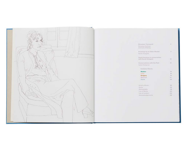 David Hockney: Drawing from Life (1st edition hardcover exhibition catalogue)