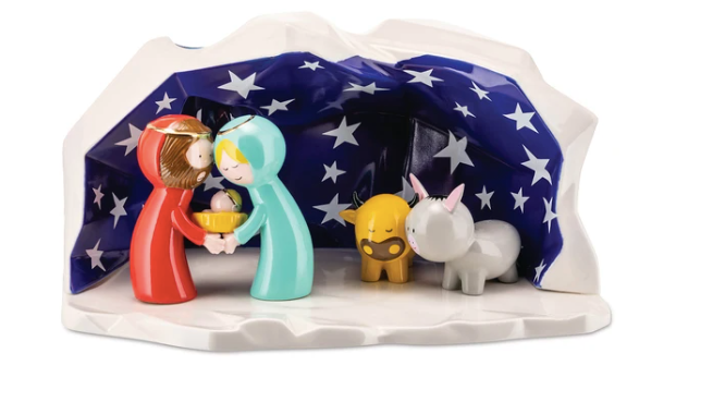 Happy Eternity Baby Nativity Scene - des. Massimo Giacon & Marcello Jori (made by Alessi)