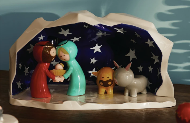Happy Eternity Baby Nativity Scene - des. Massimo Giacon & Marcello Jori (made by Alessi)