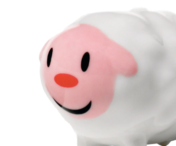 Tiny Little Sheep Christmas Figurines - des. Massimo Giacon & LPWK (made by Alessi)