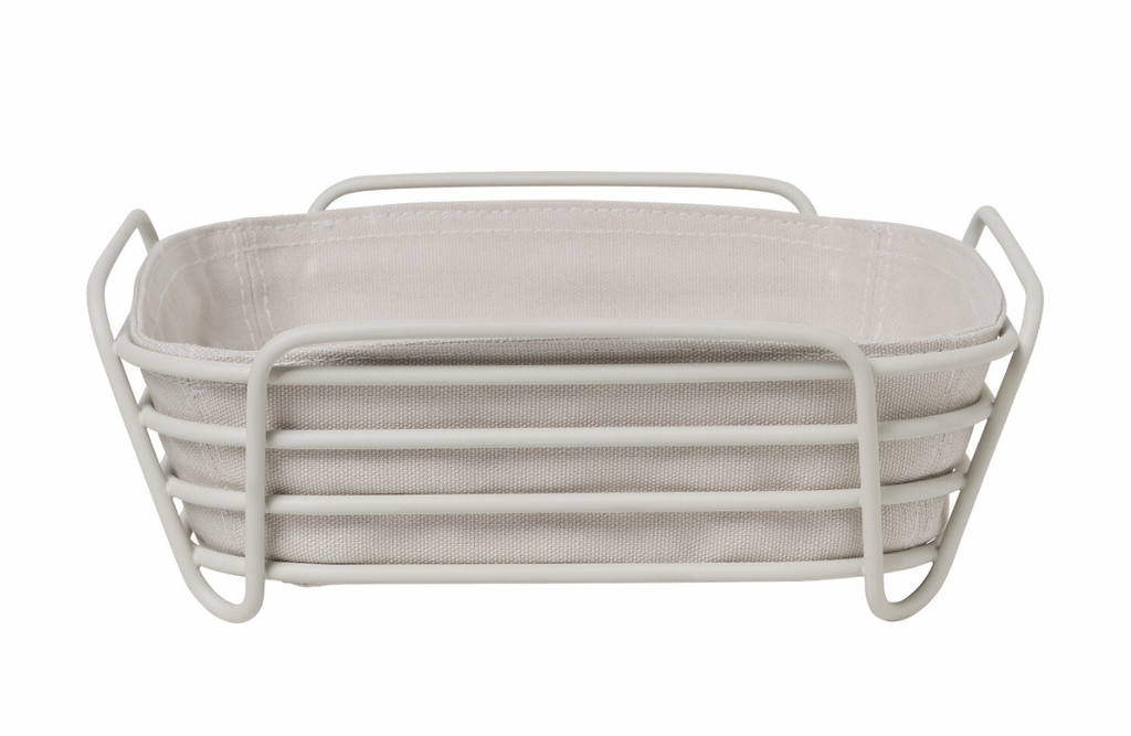 Delara bread basket (moonbeam, large) - des. Floz Industrie for blomus