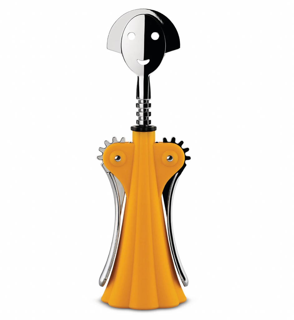 Anna G Corkscrew - Yellow - des. Alessandro Mendini for Alessi