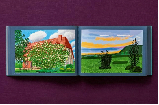 David Hockney 220 for 2020: edition of 1620 books, numbered and stamped