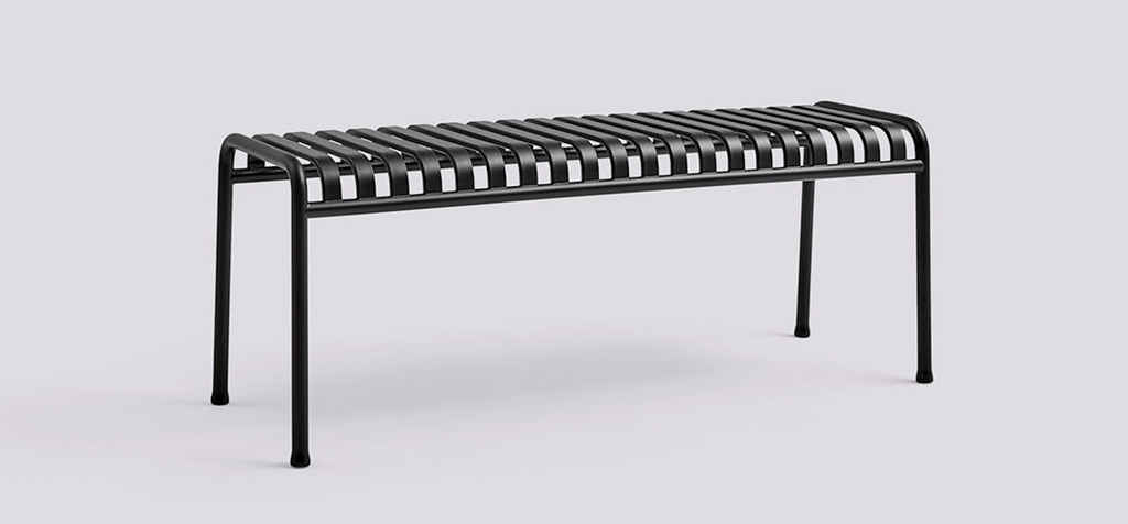 Palissade bench - Anthracite - des. Ronan & Erwan Bouroullec for Hay, 2016