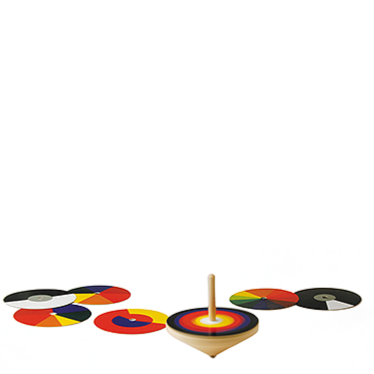 Bauhaus Optical Mixer of Colours des. Ludwig Hirschfeld-Mack for Naef Spiele