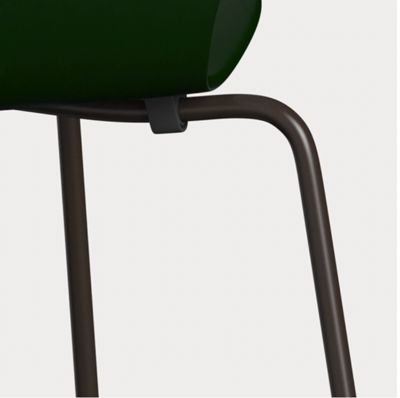 Series 7 chair des. Arne Jacobsen, 1955 - Evergreen Ash / Brown Bronze - made by Fritz Hansen