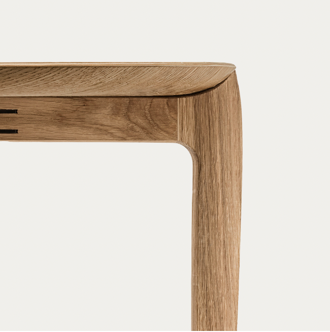 Foldable Tray Table - Oak - des. Willumsen & Engholm, 1958 (made by Fritz Hansen)