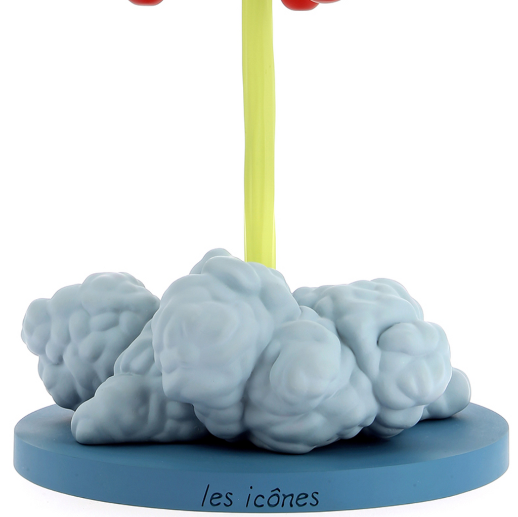 Tintin Les Icônes Rocket Taking Off - Hand Painted Resin Model, Numbered Edition