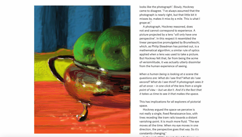 Hockney's Eye: The Art and Technology of Depiction (1st edition hardcover exhibition catalogue)