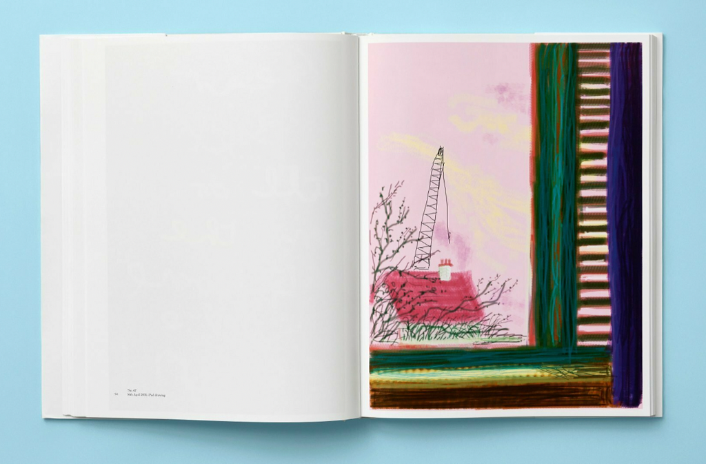 My Window by David Hockney, XL format