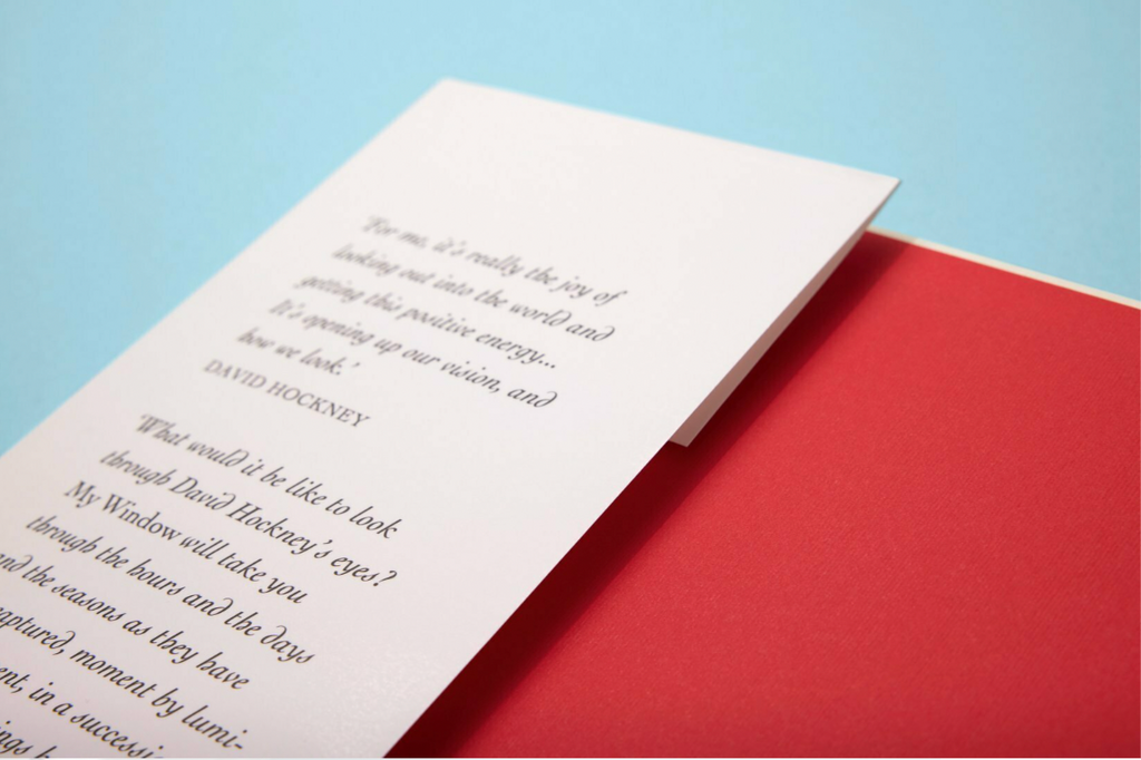 My Window by David Hockney, XL format