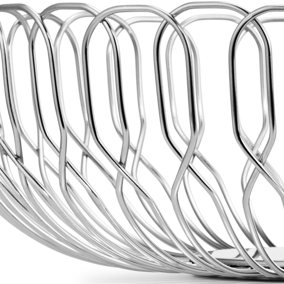 Alfredo Bread Basket, small, 21 cm Ø - des. Alfredo Häberli for Georg Jensen