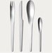 Cutlery Set des. Arne Jacobsen, 1957 for Georg Jensen - 24 pieces (6x knives, forks, small & large spoons)