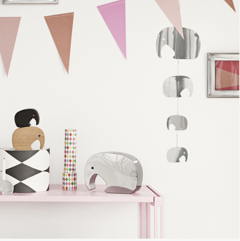 Moneyphant Elephant Money Box des. Jørgen Møller & Junior Møller, 2010 for Georg Jensen