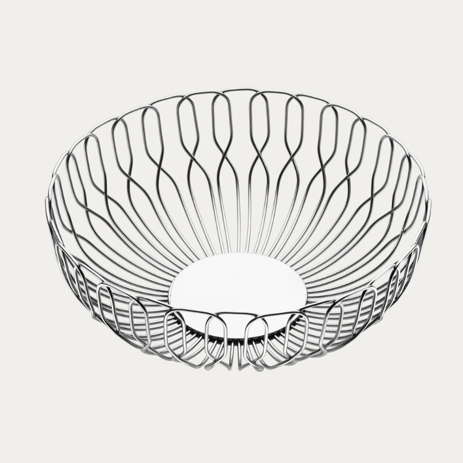 Alfredo Bread Basket, small, 21 cm Ø - des. Alfredo Häberli for Georg Jensen