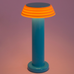 PL1 Portable Rechargeable Lamp des. George Sowden - blue / orange
