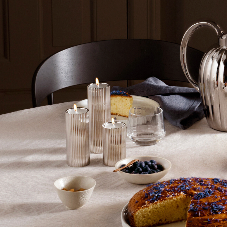 Bernadotte Reversible Candle Holders / Tealight Holders - Set of 3 by Georg Jensen