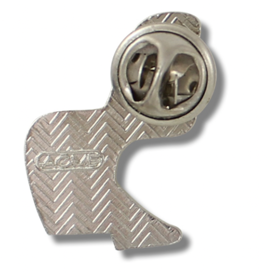 Yellow Panton Chair Cloisonné Enamel Pin Badge