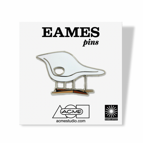 Eames La Chaise Cloisonné Enamel Pin Badge