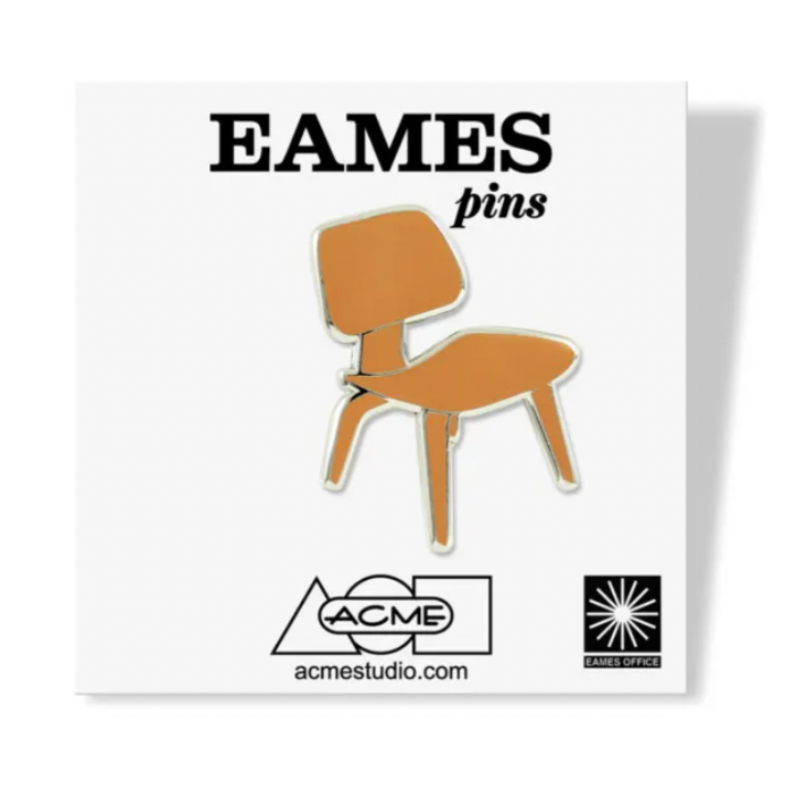 Eames DCW Cloisonné Enamel Pin Badge