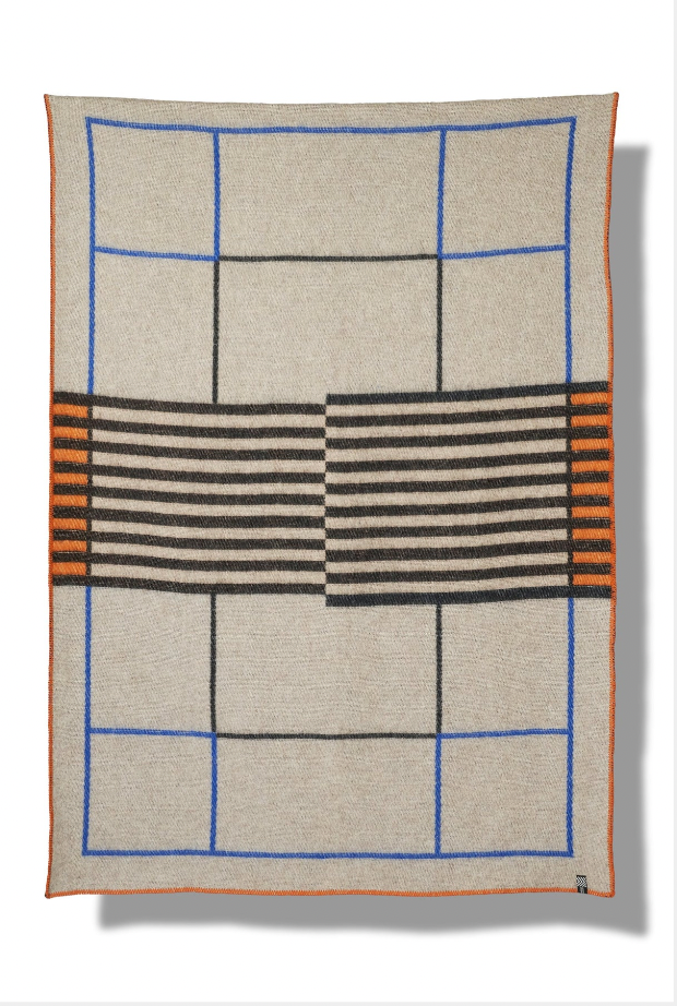 Echo wool blanket / throw des. Senem Oezdogan for ZigZagZurich