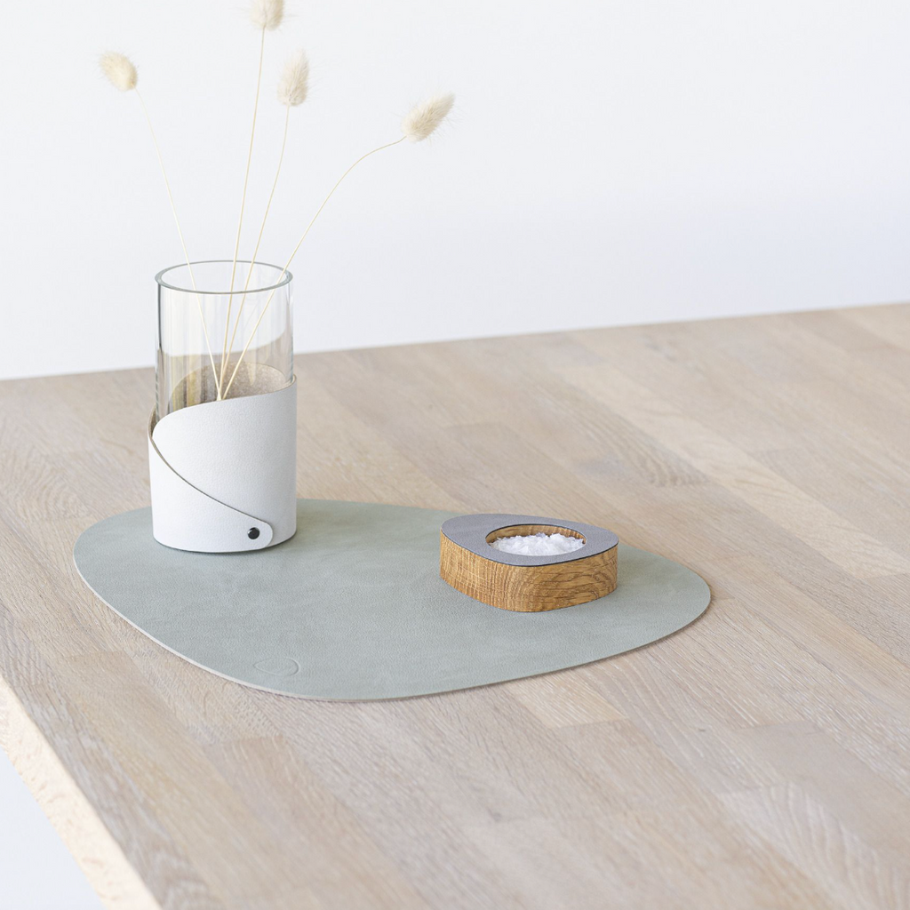 Curve placemat by LindDNA - Olive Green