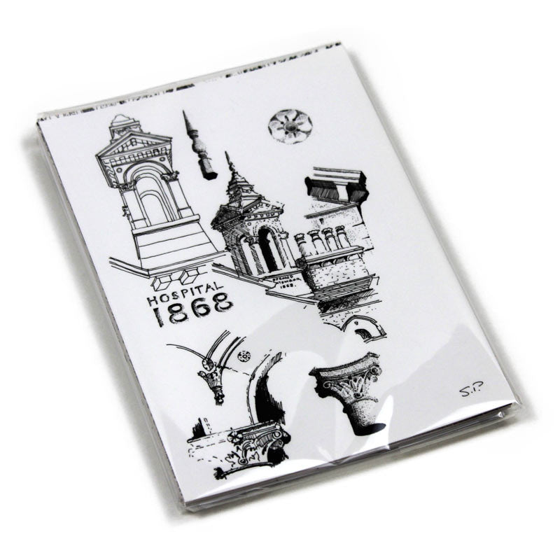 B&W Postcard Pack (x12) by Simon Palmer