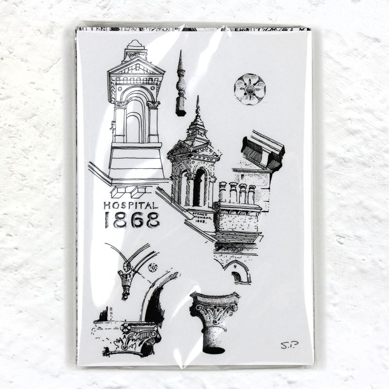 B&W Postcard Pack (x12) by Simon Palmer