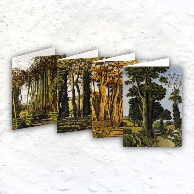 Simon Palmer Greetings Cards - Pack of 4 different designs (exclusive)