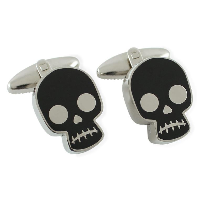 Skull cufflinks (based on a design by Frida Kahlo)