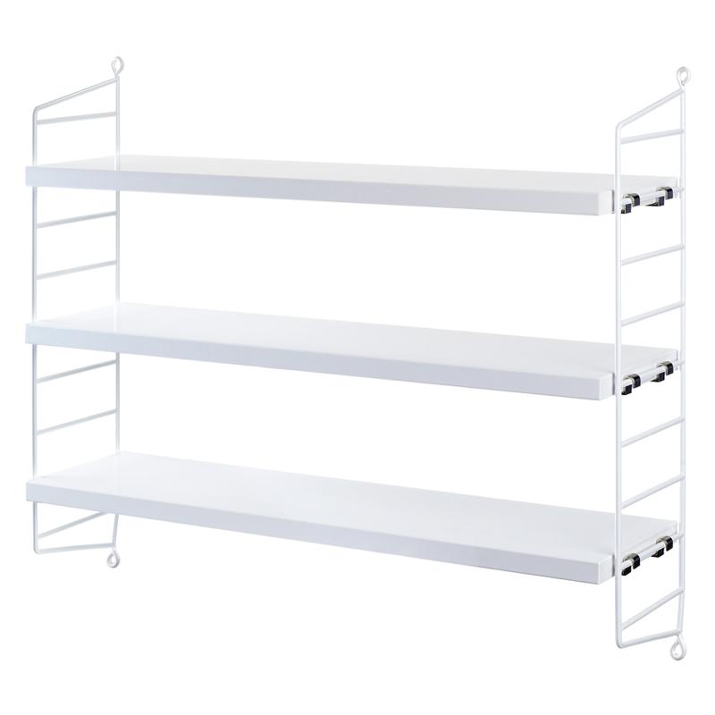 String® Pocket Shelving System - White / White