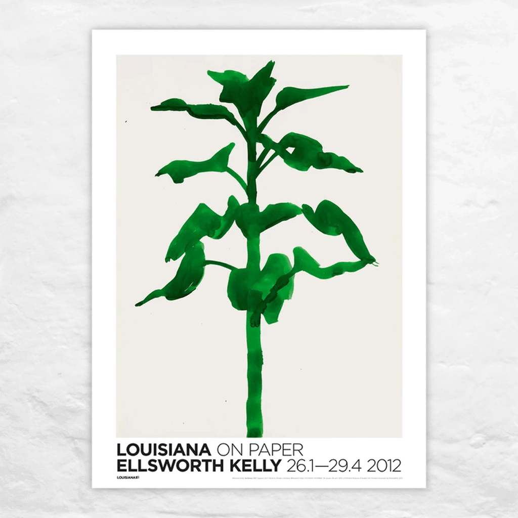 Sunflower (1957) poster by Ellsworth Kelly