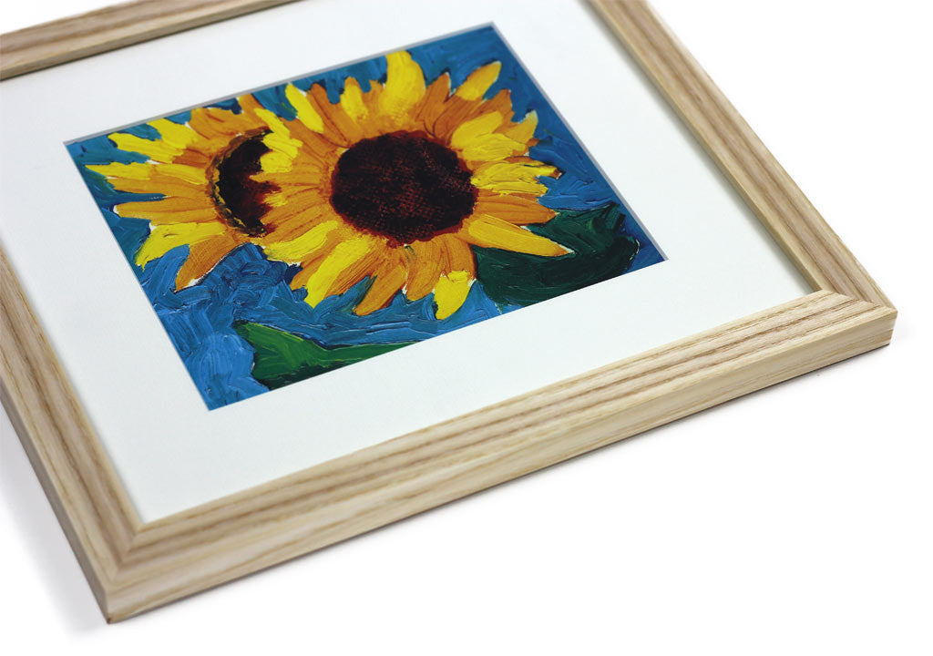 Sunflowers for Hope & Joy (Mini-Frame) by David Hockney