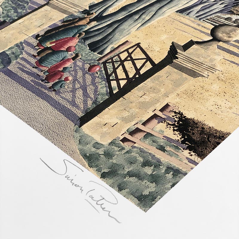 Taking the Initiative - Signed Limited Edition Print by Simon Palmer