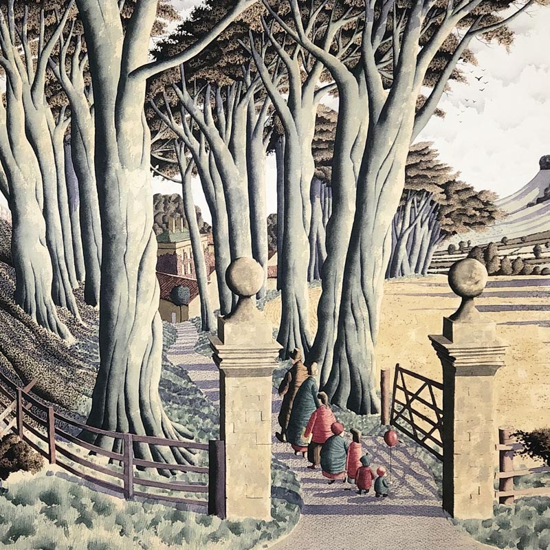 Taking the Initiative - Signed Limited Edition Print by Simon Palmer