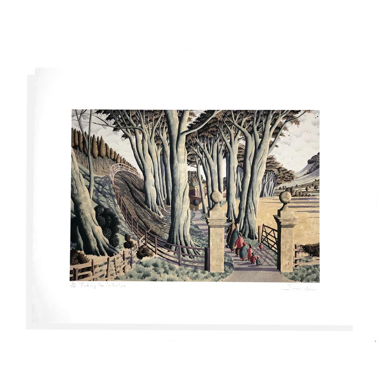 Taking the Initiative - Signed Limited Edition Print by Simon Palmer
