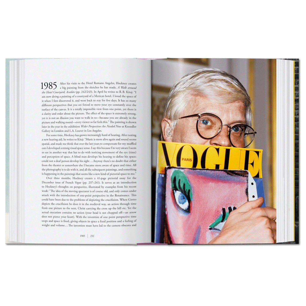 David Hockney: A Chronology - 40th Anniversary Edition (Hardback) by Hans Werner Holzwarth and David Hockney