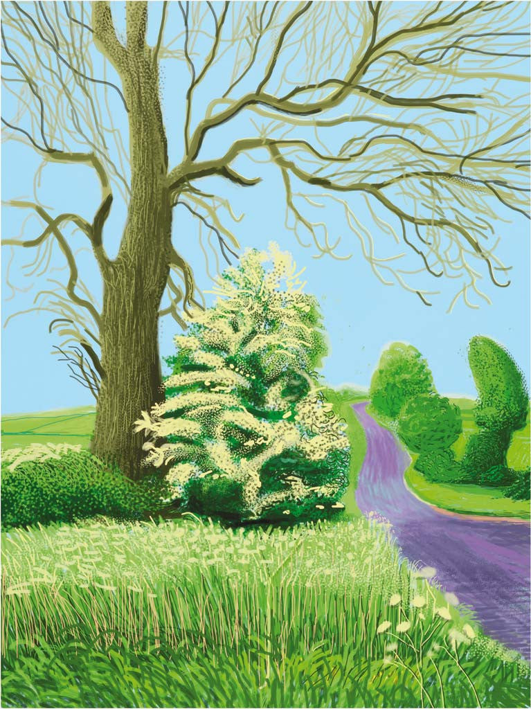 12th May 2011 (The Arrival of Spring) by David Hockney