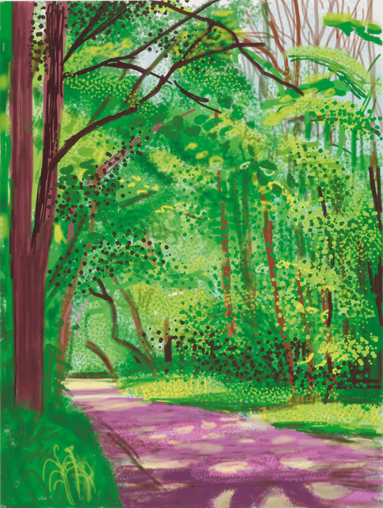 28th April 2011 (The Arrival of Spring) by David Hockney