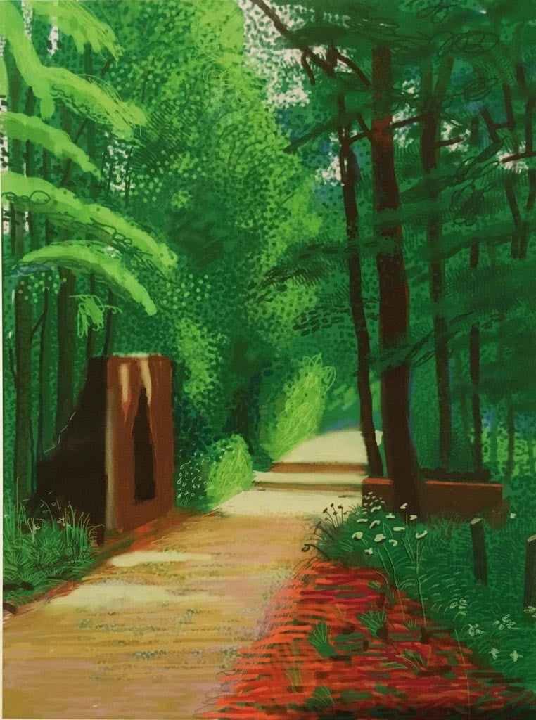 2nd June 2011 (The Arrival of Spring) by David Hockney