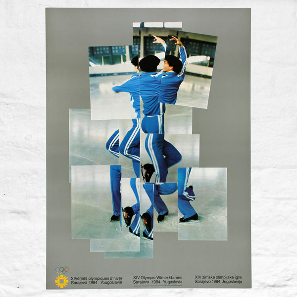 Sarajevo 84 selling Winter Olympic Games Print Edited.