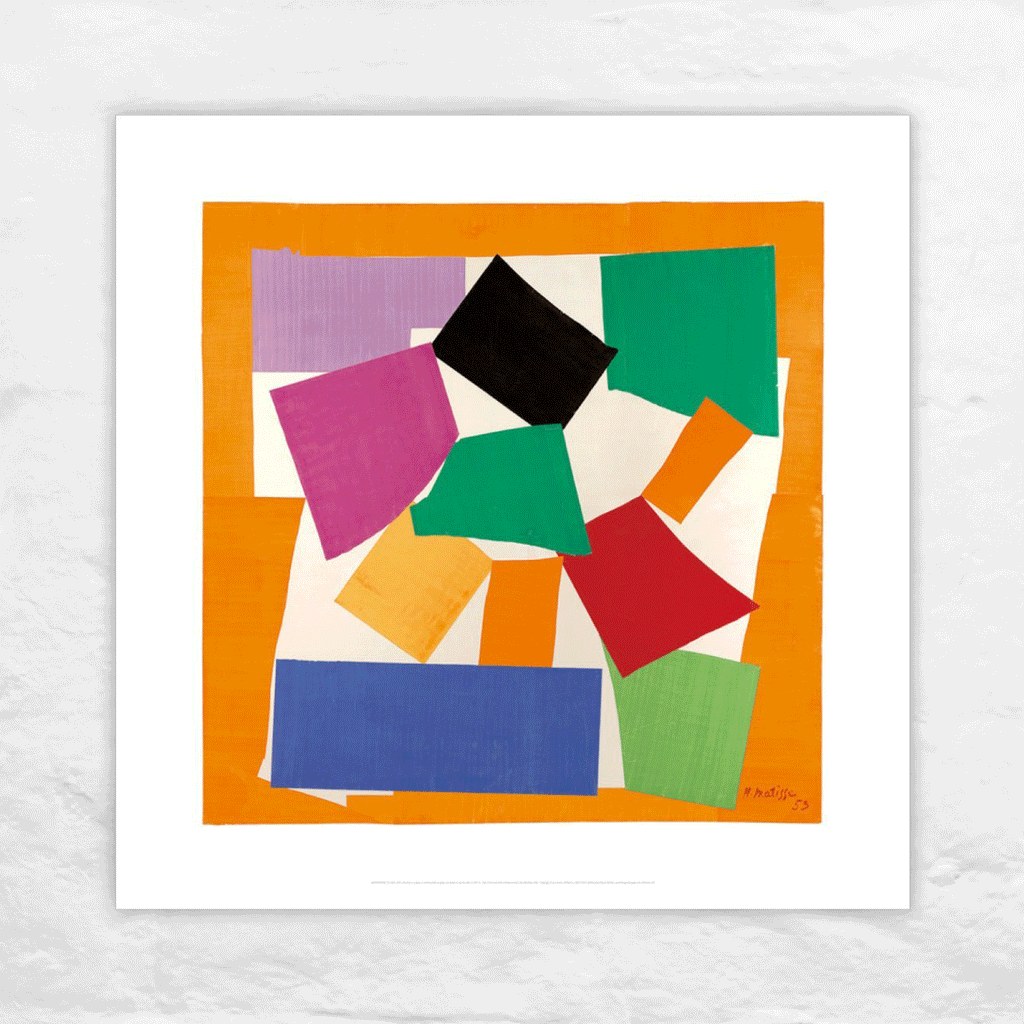 The Snail poster by Henri Matisse