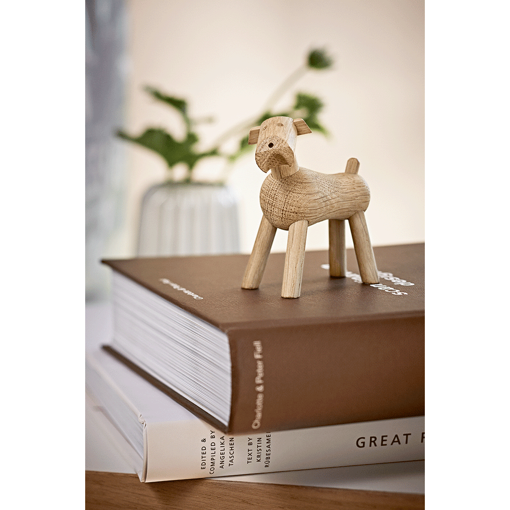 Tim the Terrier - Oak (des. Kay Bojesen, 1935)