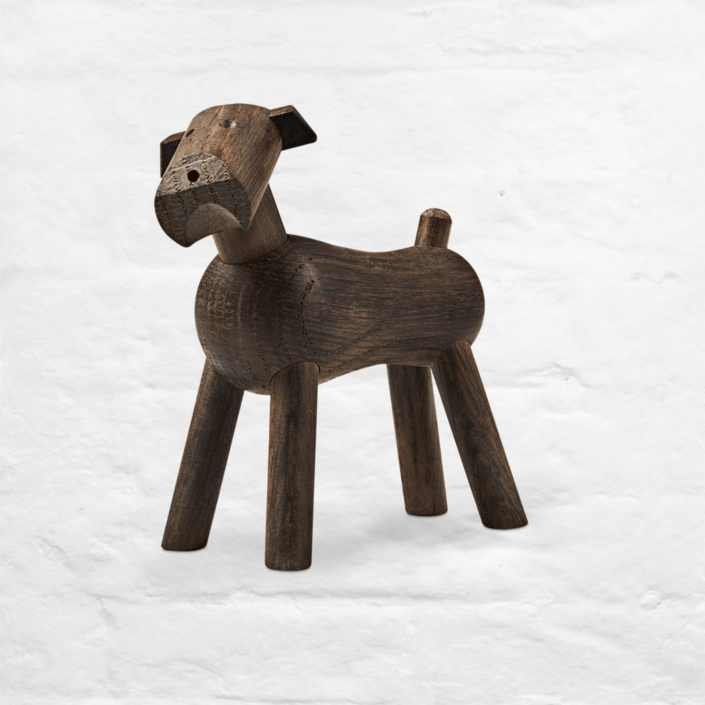 Tim the Terrier - Smoked Oak (des. Kay Bojesen, 1935)